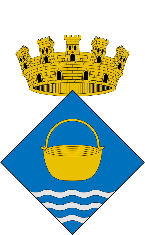 Escut de Caldes d'Estrac
