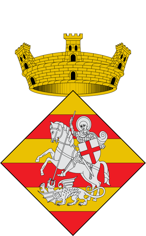 Escut de Sant Jordi Desvalls