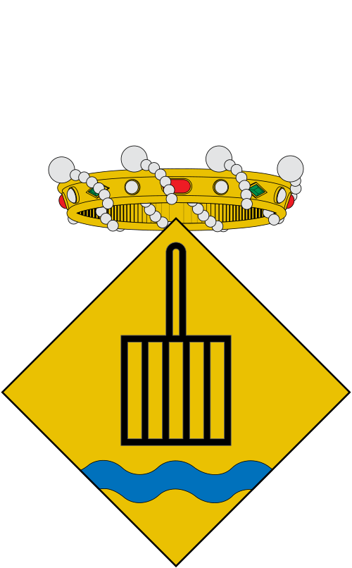 Escut de Sant Llorenç de la Muga